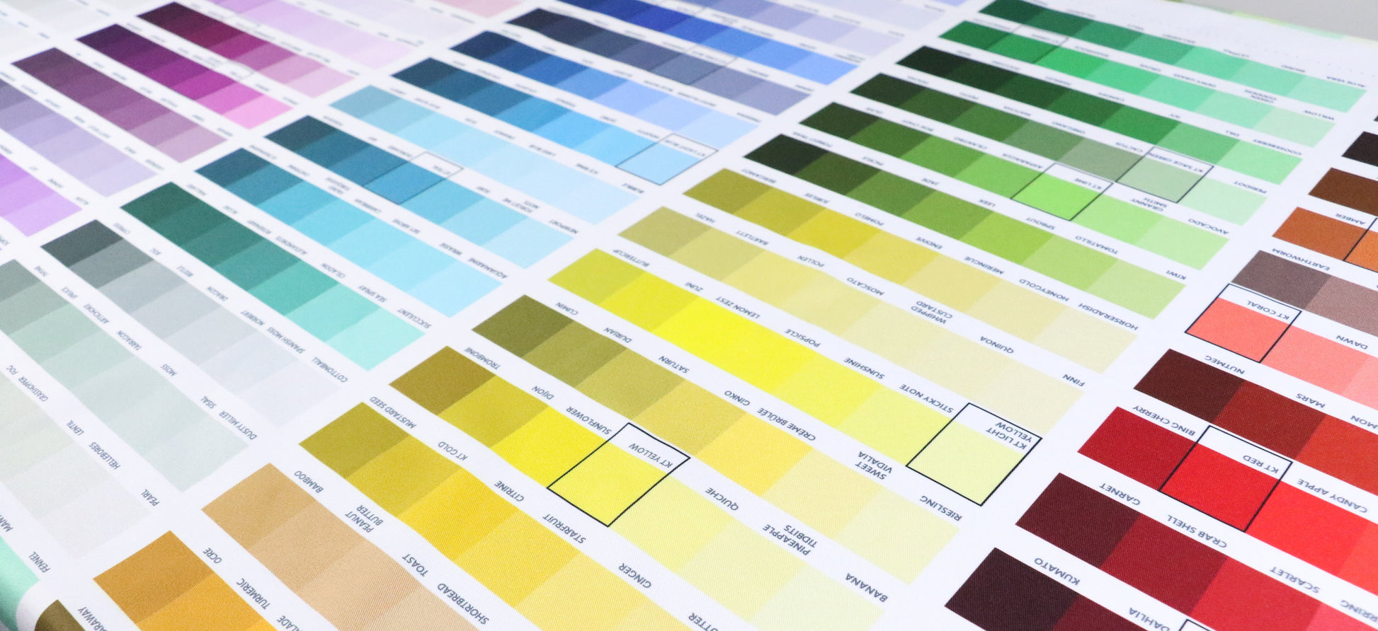 Knotty Tie Co ColorMatch Chart