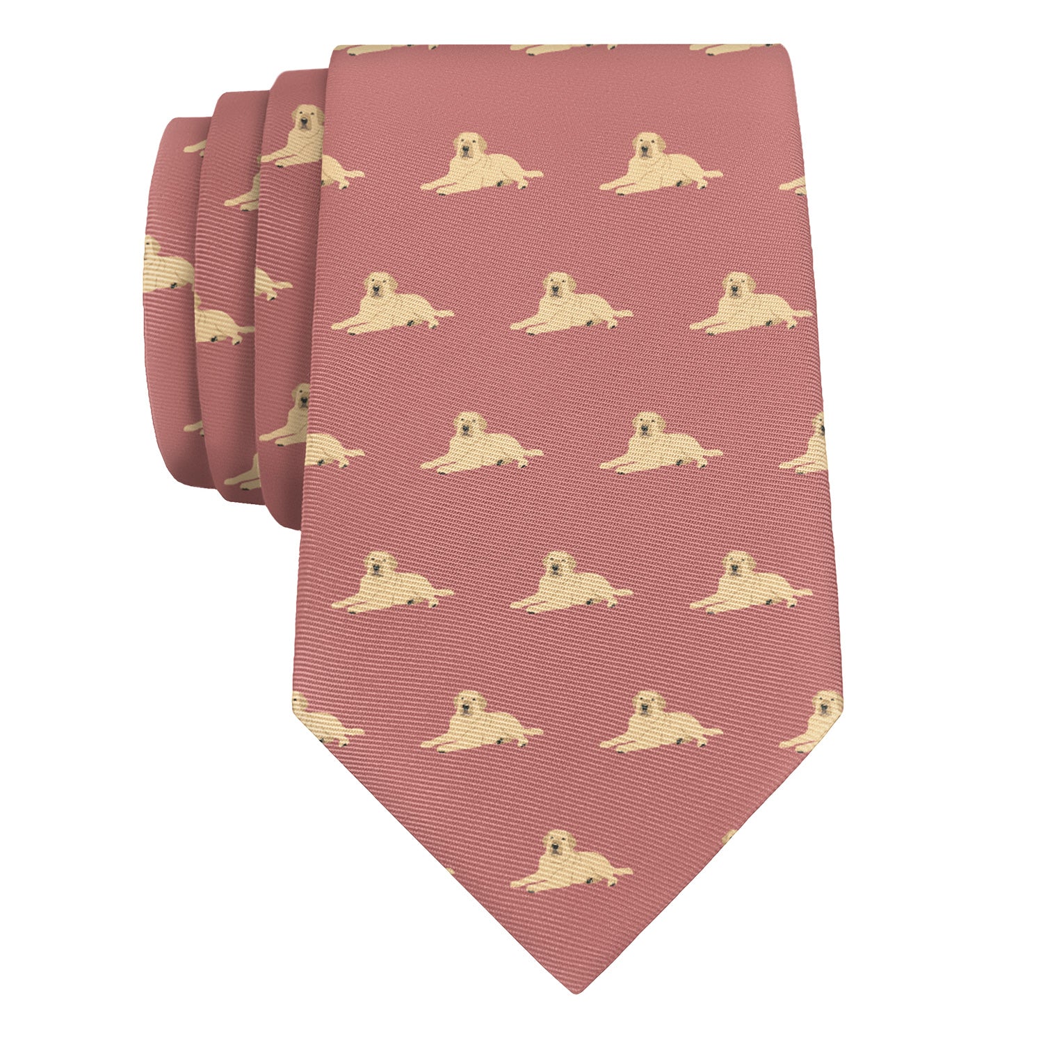 Labrador Retriever Necktie - Rolled - Knotty Tie Co.