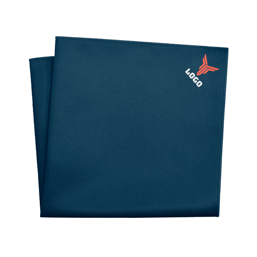 Solid 3 Logo Pocket Square