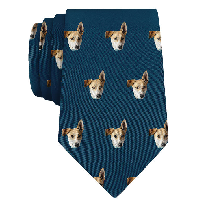 Step & Repeat 1 Photo Tie - Rolled - Knotty Tie Co.