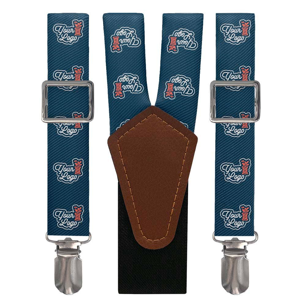 Custom Step & Repeat 1 Logo Suspenders - Main View - Knotty Tie Co.